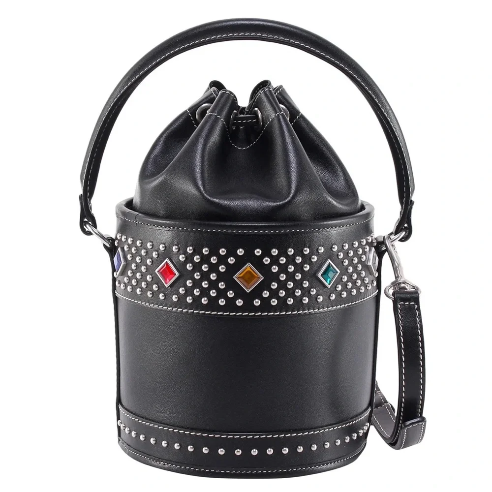 Saint Laurent Bahia Small Bucket‎ Bag black